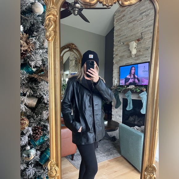 Real leather blazer - Picture 5 of 11